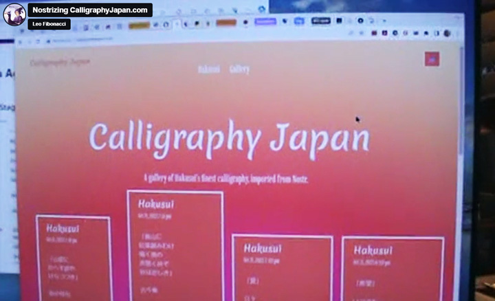 nostrizing calligraphyjapan.com